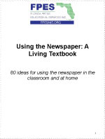 Using the Newspaper: A Living Textbook cover